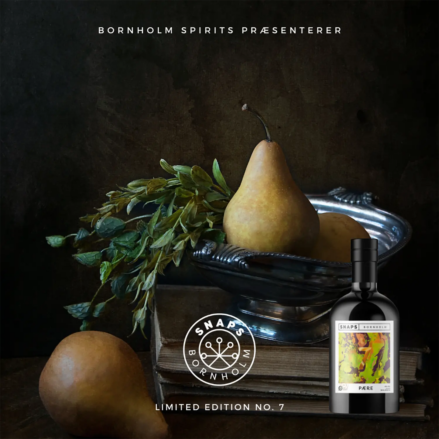 Bornholm Spirits - Limited Pære No7 - Snaps - Rebel Vin