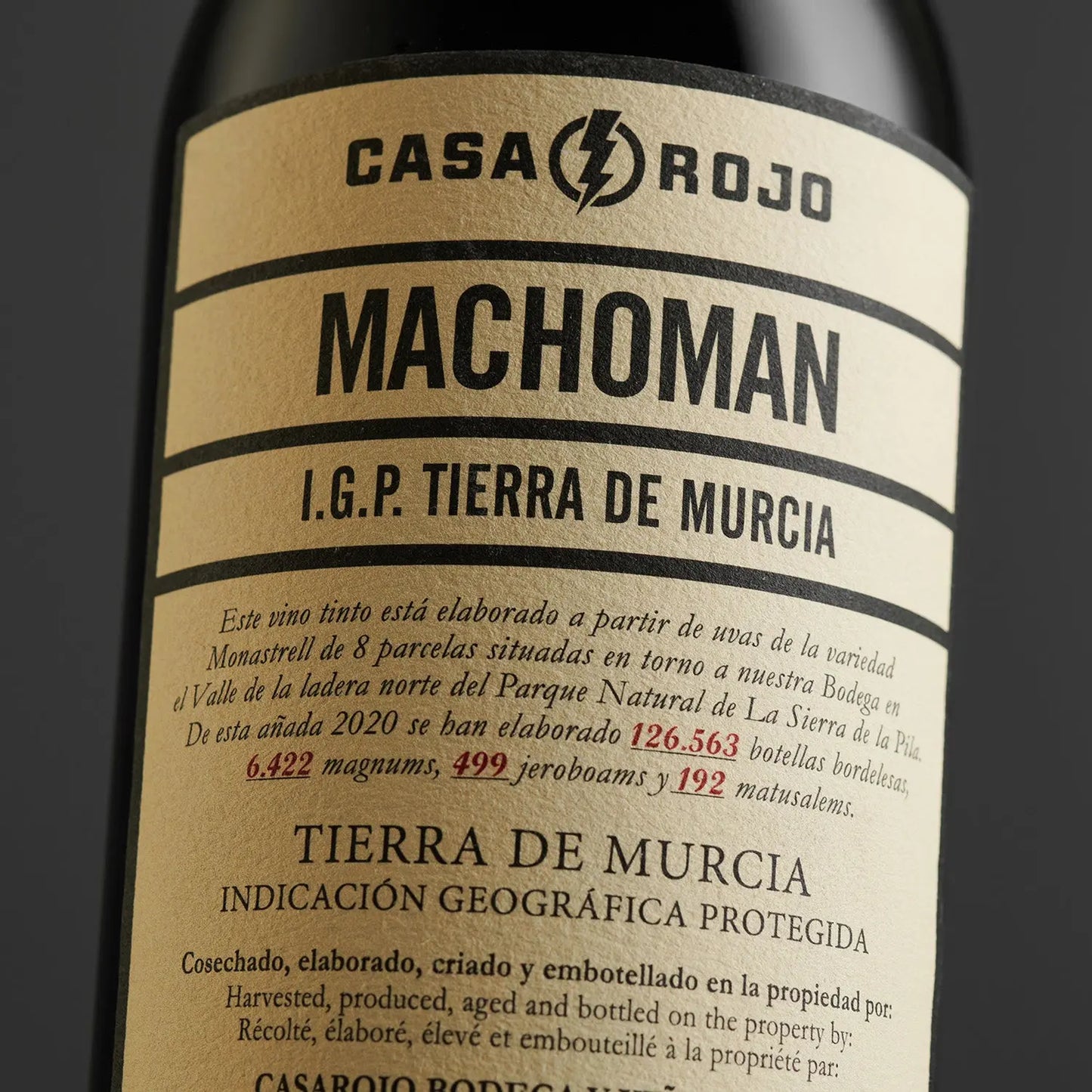 Casa Rojo - Machoman 2021 - - Rebel Vin