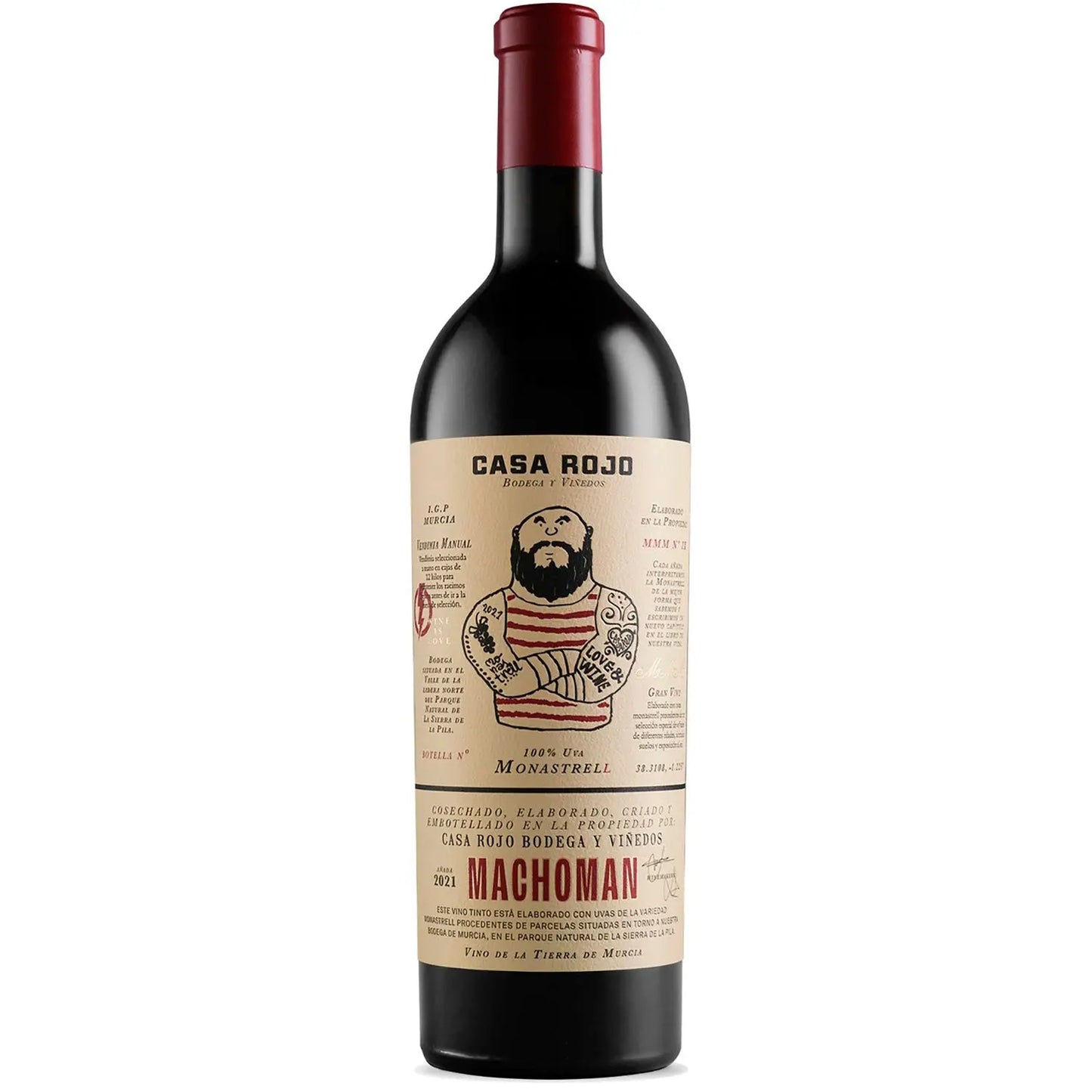 Casa Rojo - Machoman 2021 - 2499.00 - Rebel Vin