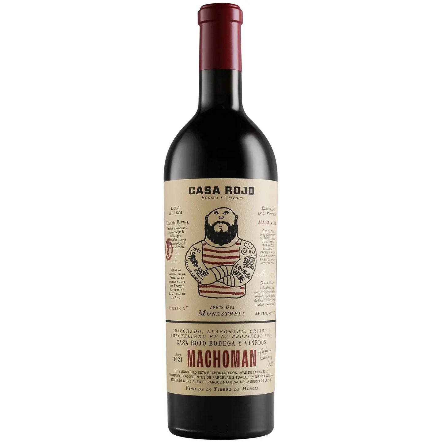 Casa Rojo - Wine is Love 2 stk gaveæske - Rødvin - Rebel Vin