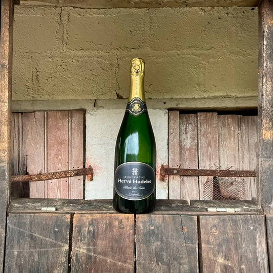 Hervé Hudelet - Champagne Blanc de Noirs Brut NV - Bobler - Rebel Vin
