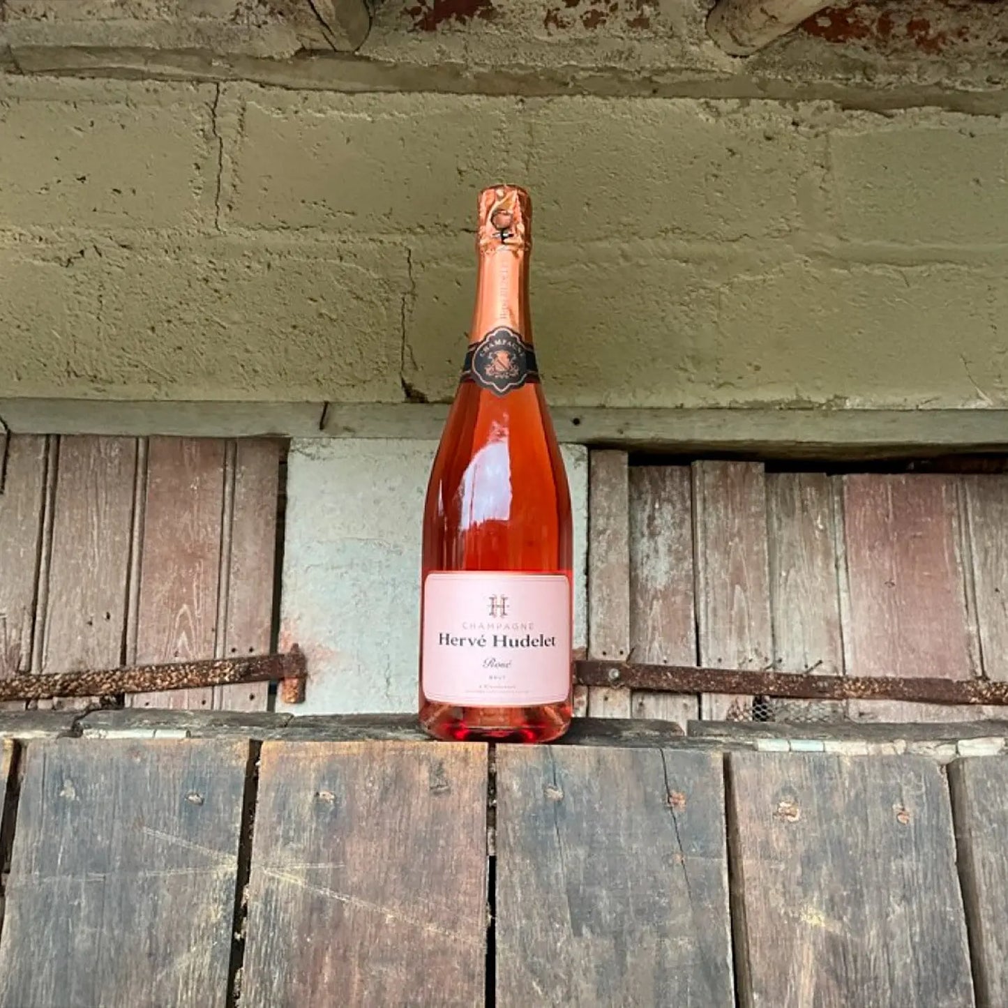 Hervé Hudelet - Champagne Rosé NV - Bobler - Rebel Vin