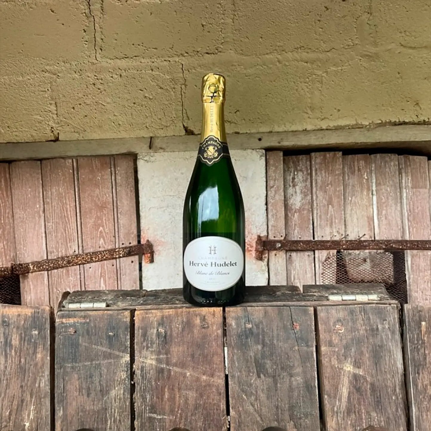 Hervé Hudelet - Champagne Blanc de Blancs Brut NV - Bobler - Rebel Vin