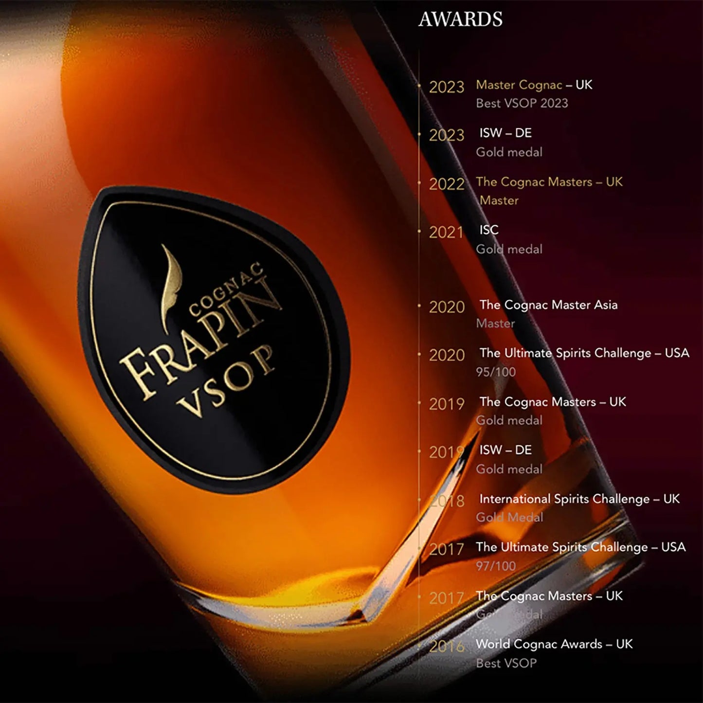 Frapin - Frapin VSOP Cognac 40% - Cognac - Rebel Vin