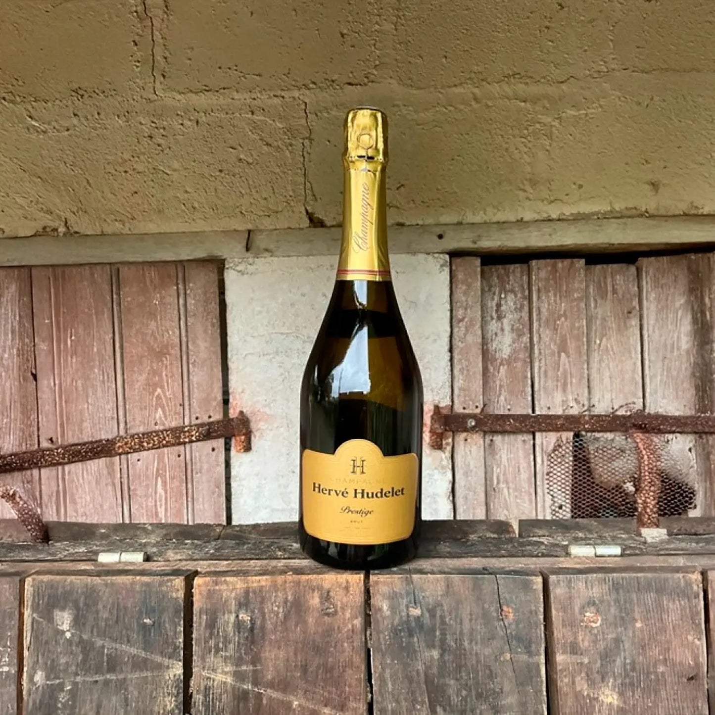 Hervé Hudelet - Champagne Prestige Brut NV - Bobler - Rebel Vin
