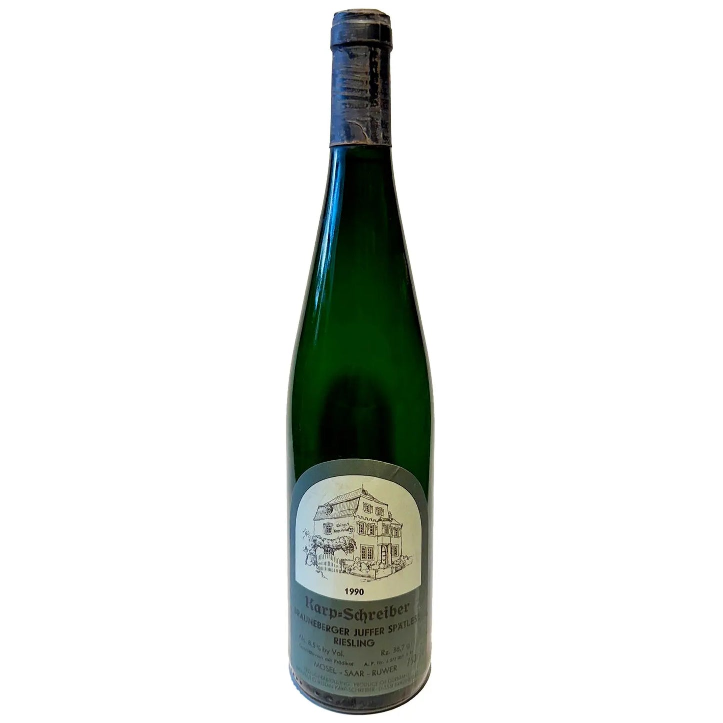 Karp-Schreiber - Brauneberger Juffer Spätlese Riesling 1990 - Hvidvin - Rebel Vin