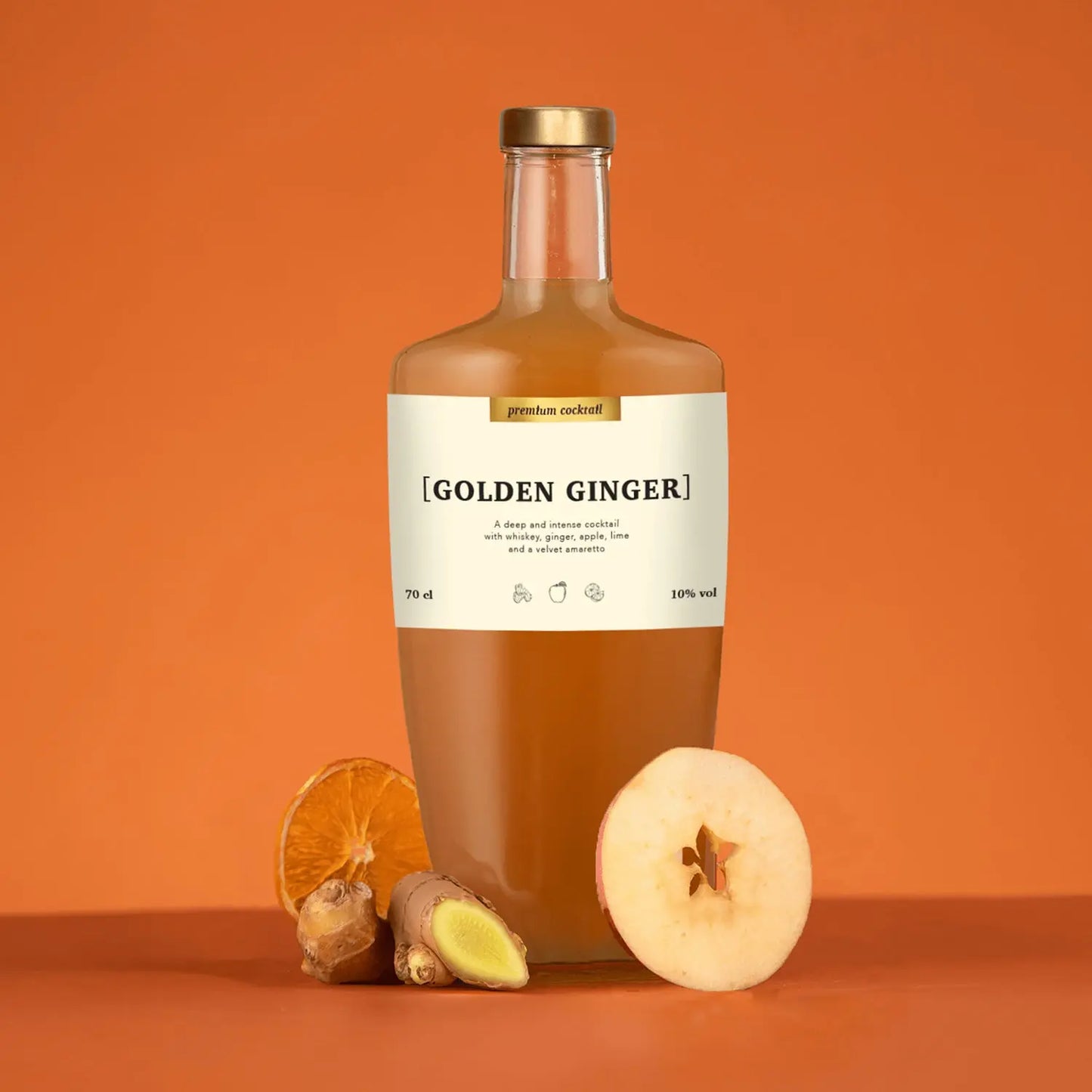 Tchin Tchin - Golden Ginger Premium Whisky Cocktail - - Rebel Vin