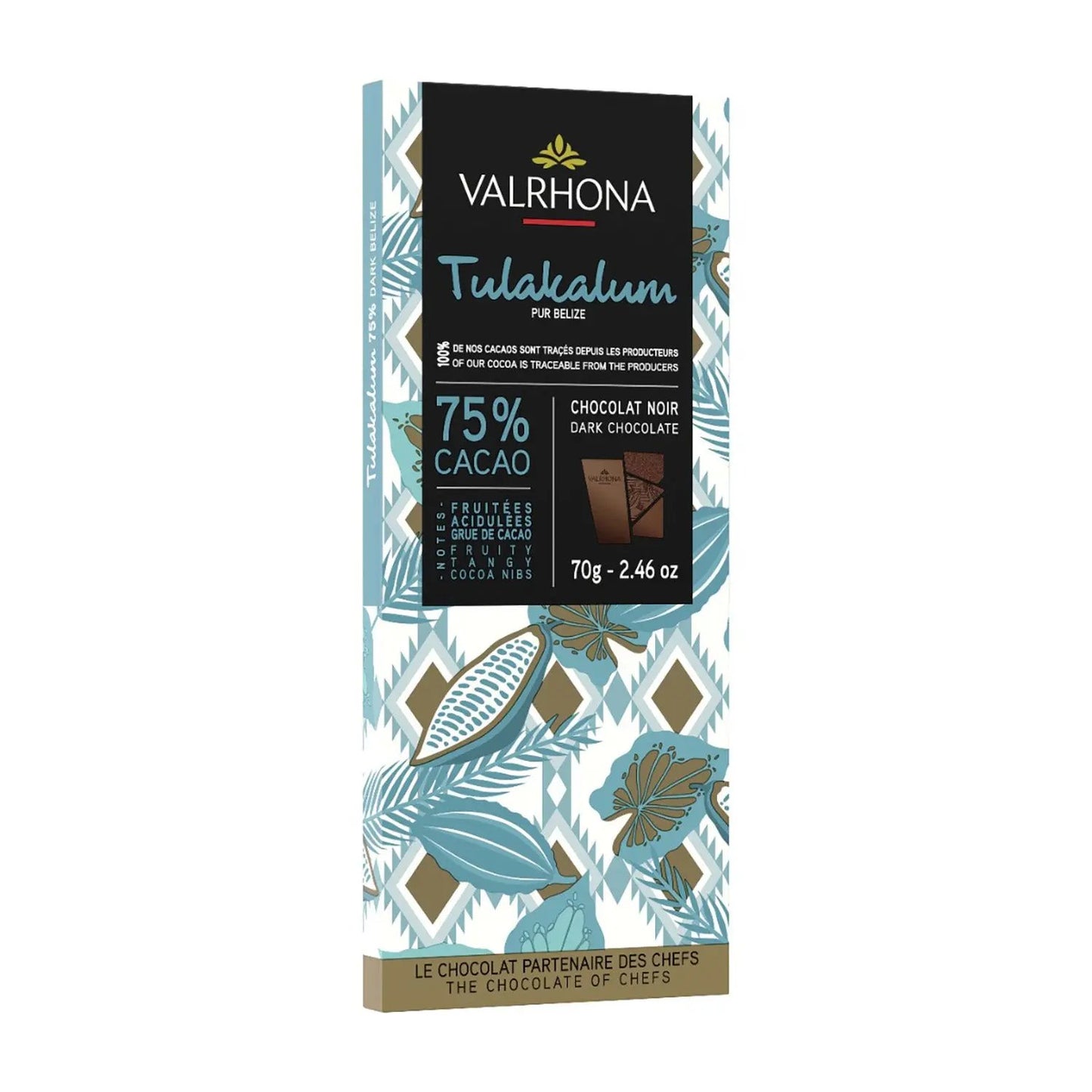 Valrhona - Valrhona Tulakalum 75% - - Rebel Vin