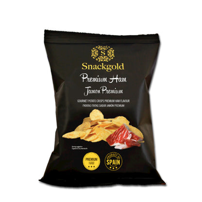 Spanske Gourmet chips m. Skinkemed Iberico skinke