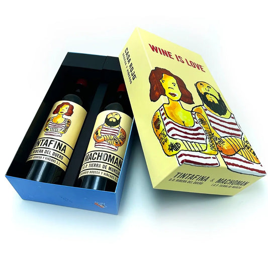 Casa Rojo - Wine is Love 2 stk gaveæske -  - Rebel Vin