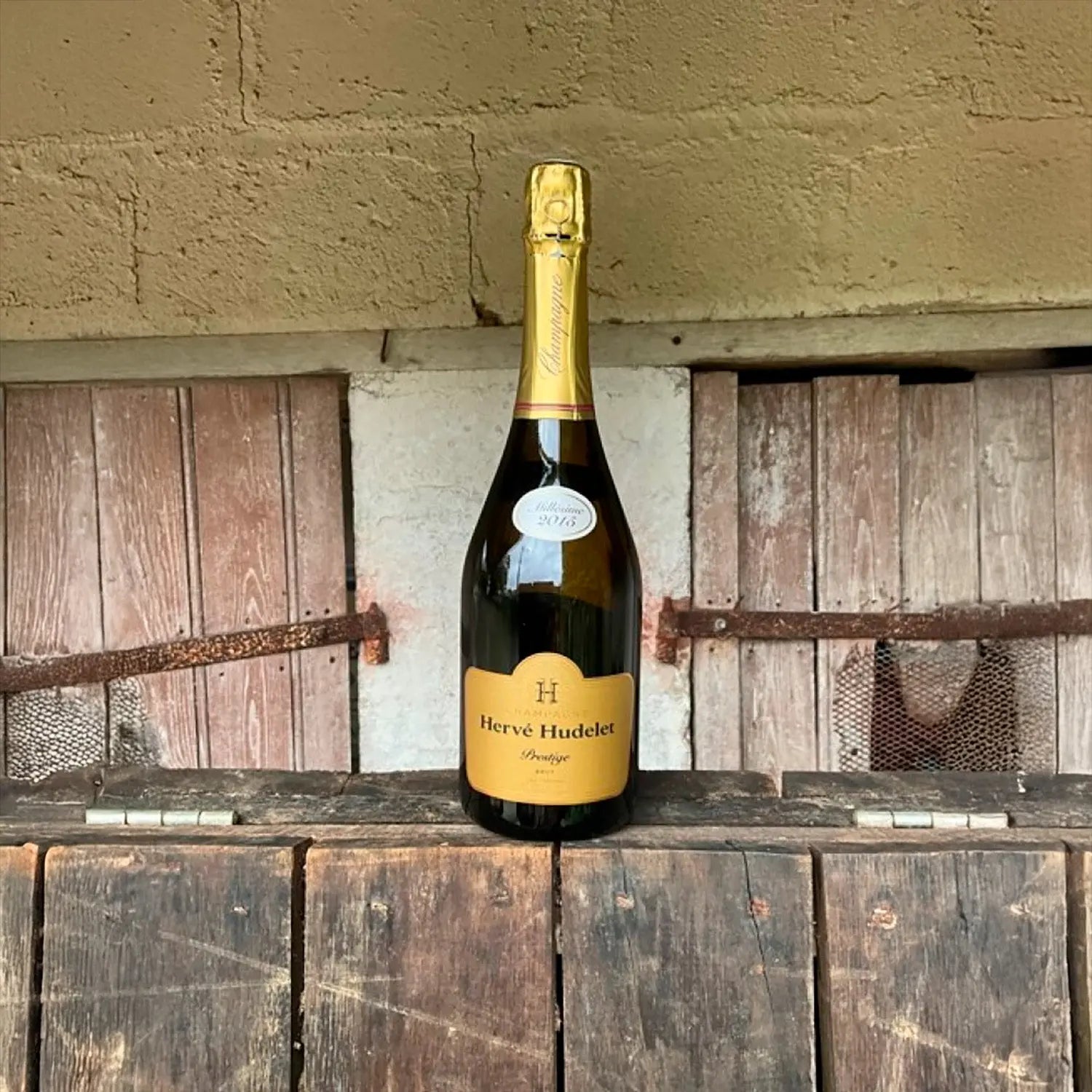 Hervé Hudelet - Champagne Prestige Brut Millesime 2018 - Rebel Vin