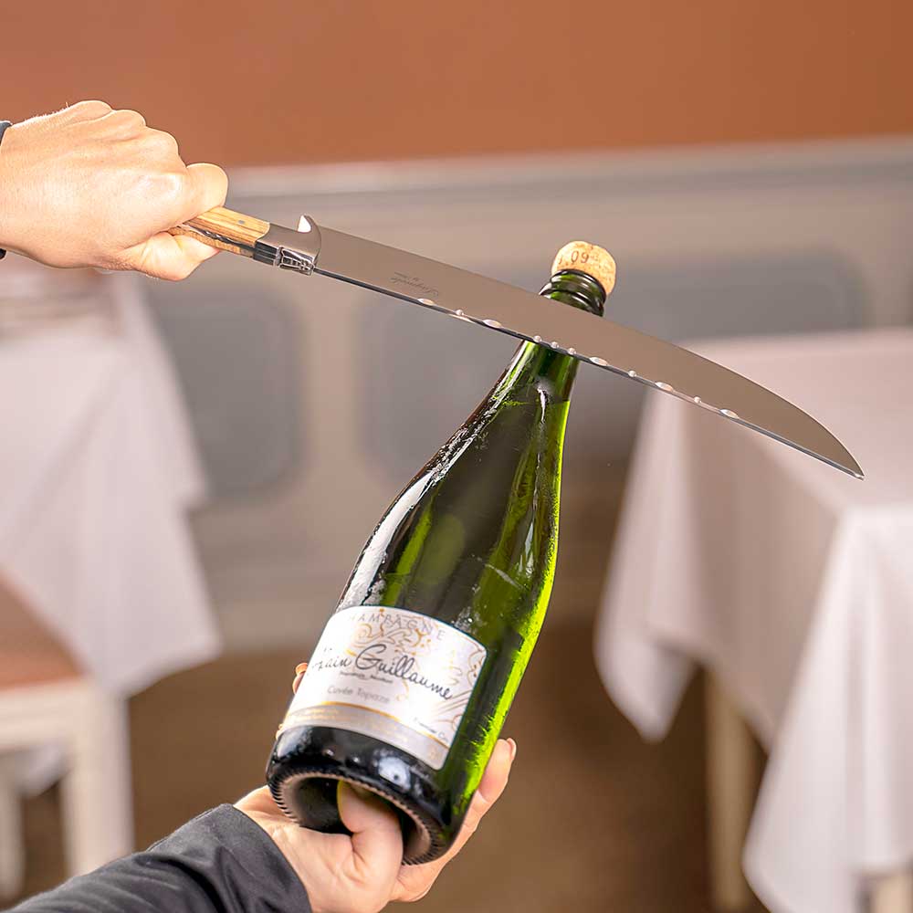 Champagnesabel i gaveæske