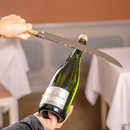 Champagnesabel i gaveæske