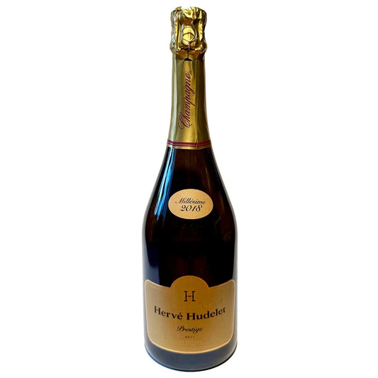 Hervé Hudelet - Champagne Prestige Brut Millesime 2018 - Bobler - Rebel Vin
