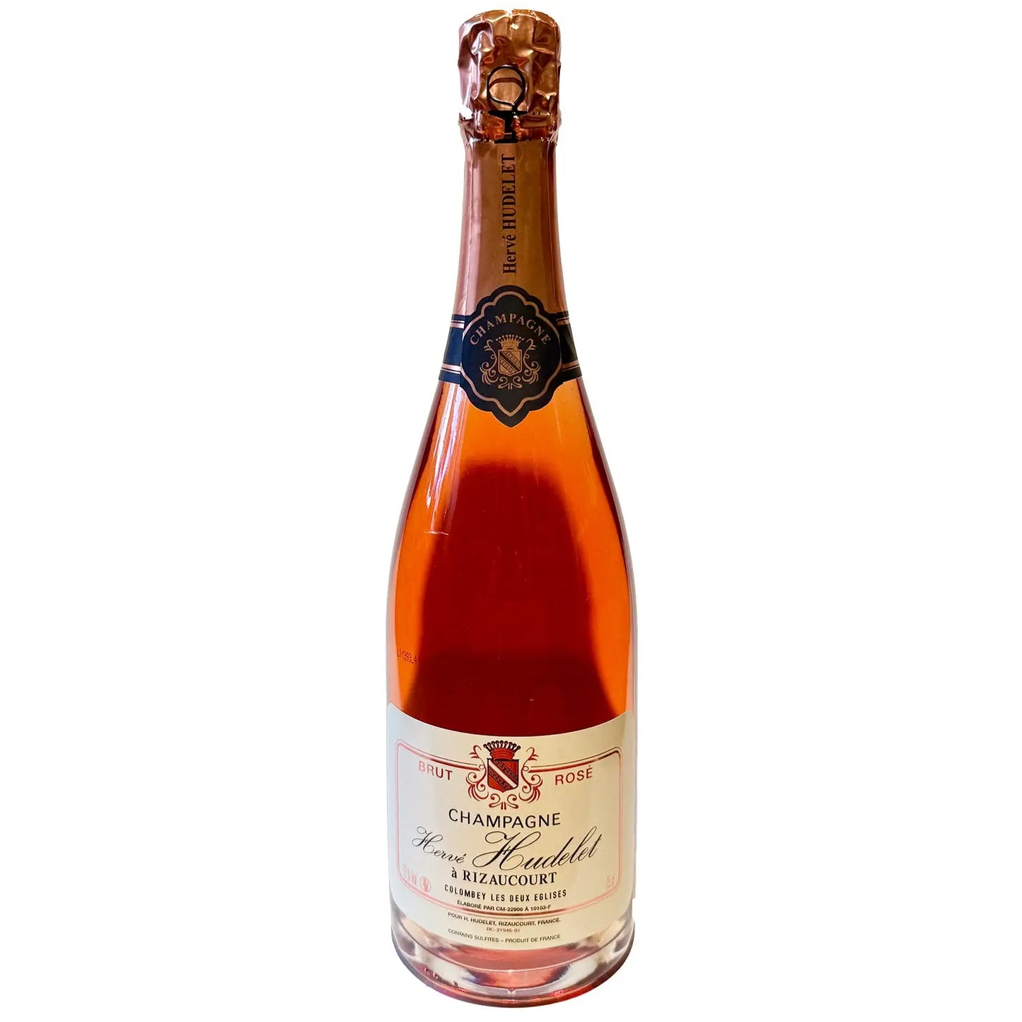 Hervé Hudelet - Champagne Rosé NV - Bobler - Rebel Vin