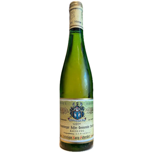 Karp-Schreiber - Brauneberger Juffer Sonnenuhr Auslese Riesling 1982 -  - Rebel Vin