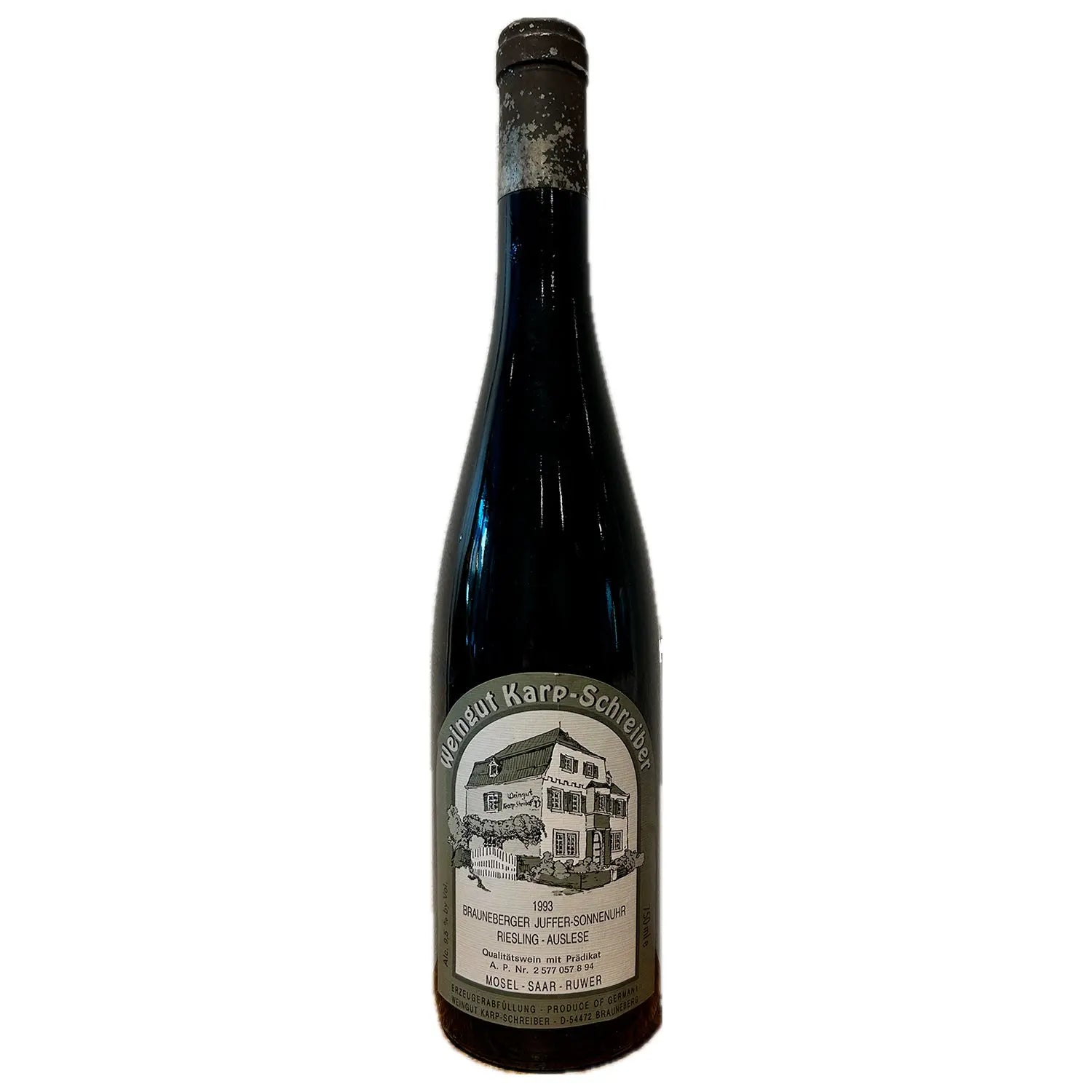 Karp-Schreiber - Brauneberger Juffer Sonnenuhr Auslese Riesling 1993 -  - Rebel Vin