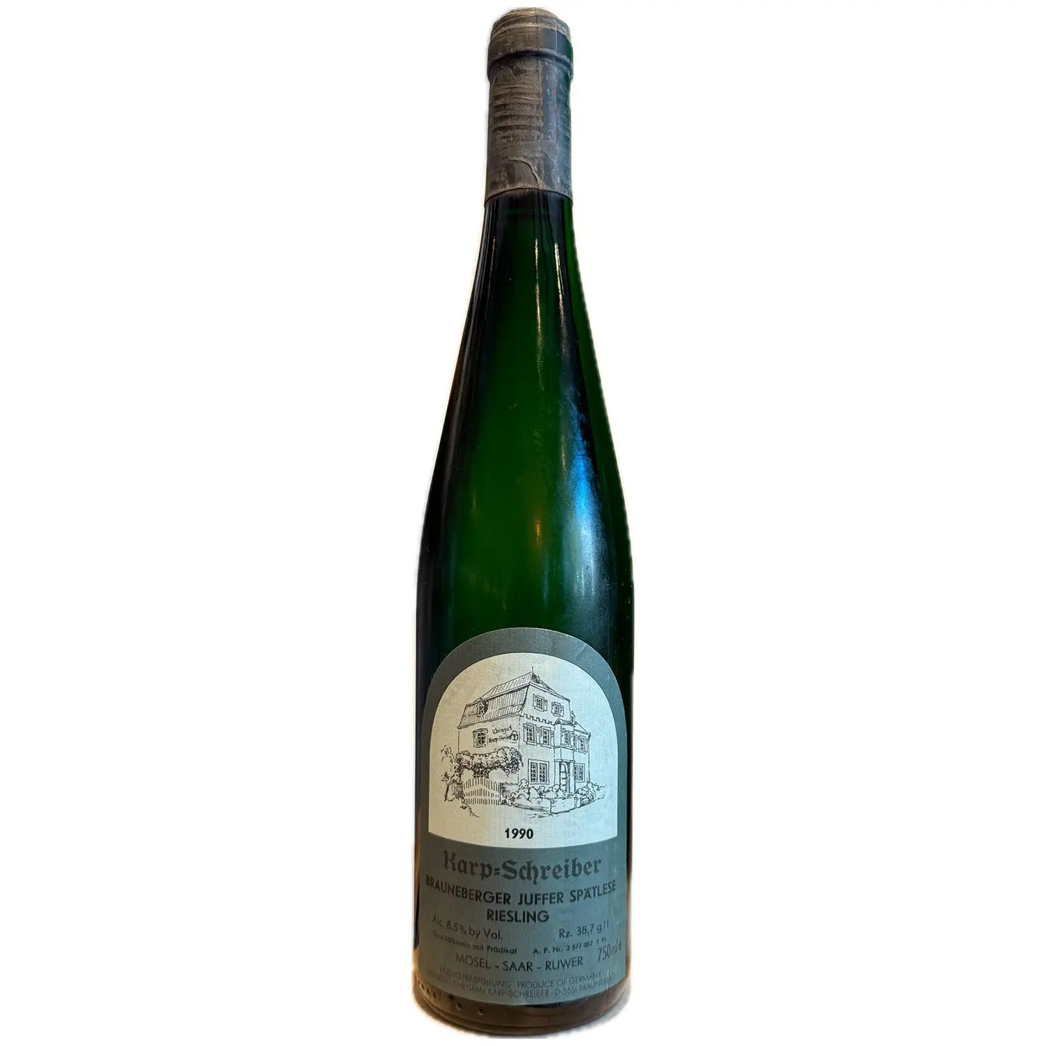 Karp-Schreiber - Brauneberger Juffer Spätlese Riesling 1990 -  - Rebel Vin