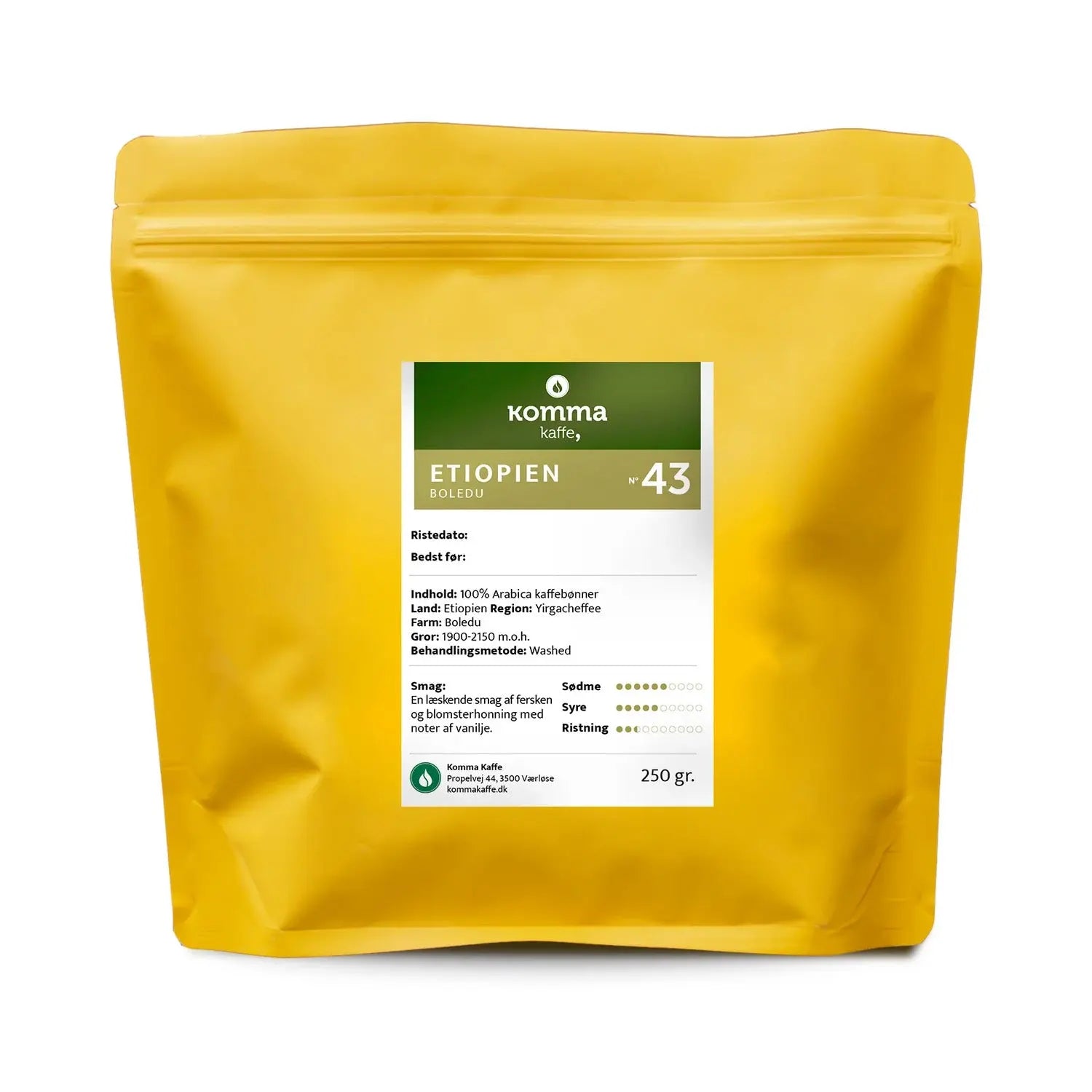 Komma Kaffe - No. 43 | Etiopien - Kaffe - Rebel Vin