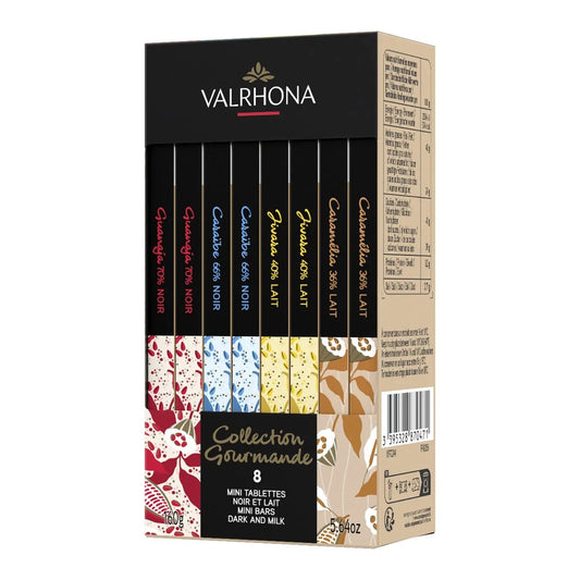 Valrhona - Valrhona Mini Gaveæske 8 stk -  - Rebel Vin