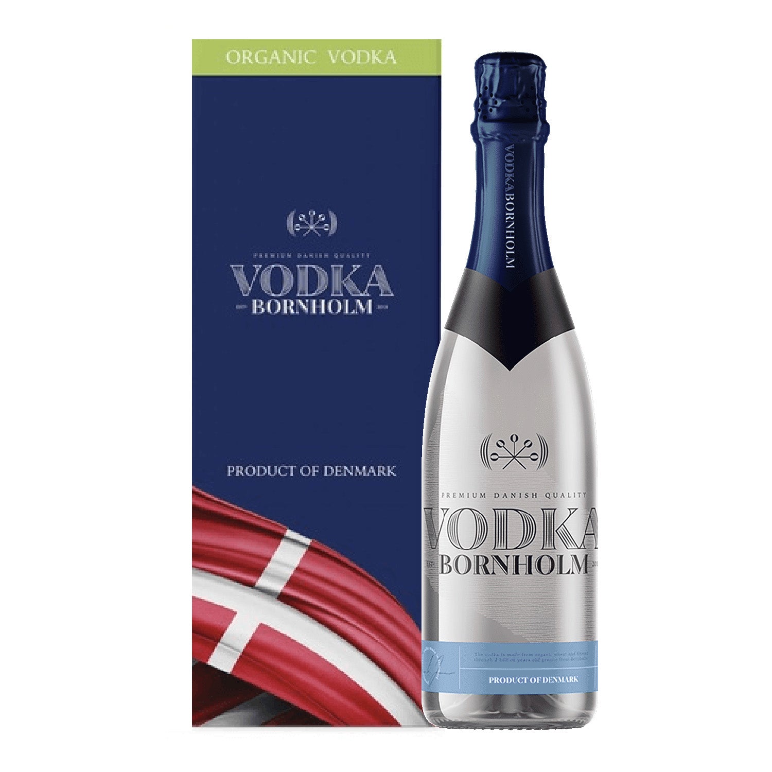 Vodka Bornholm i gaveæske 40% Øko